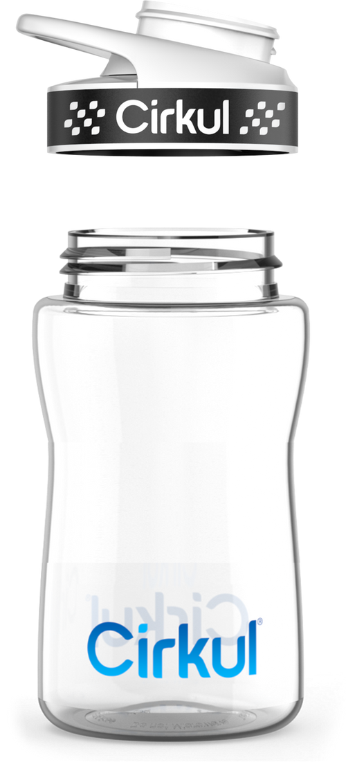Add-on: 12oz. Plastic Bottle & Comfort Grip Lid