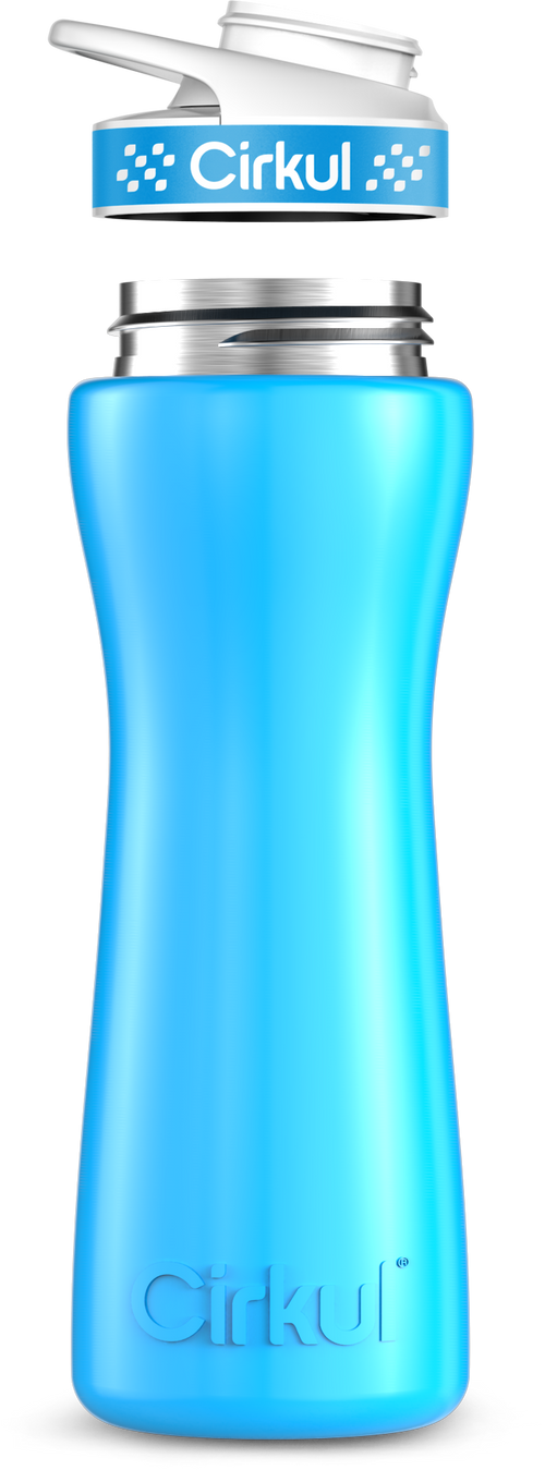 Add-on: 22oz. Stainless Steel Bottle & Comfort Grip Lid