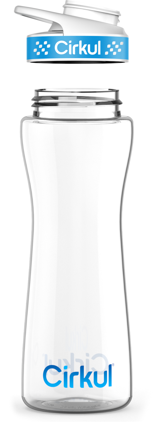 Add-on: 22oz. Plastic Bottle & Comfort Grip Lid