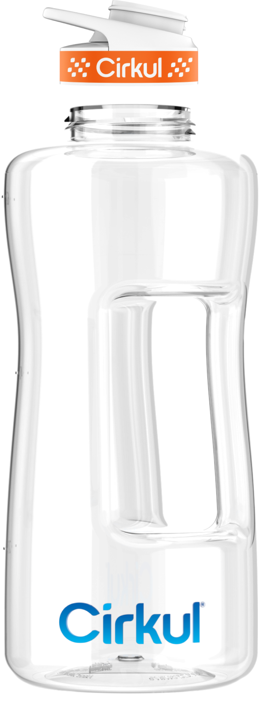 62oz. Plastic Bottle & Comfort Grip Lid