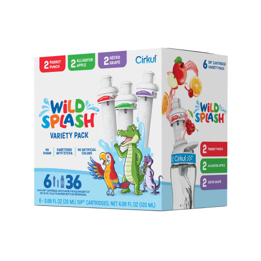 Base: Wild Splash Flavor Cartridge Variety Pack, 6-Pack