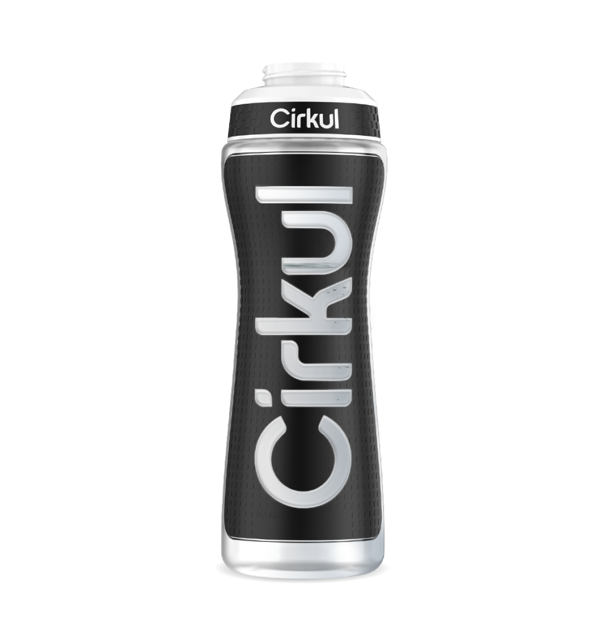 CX: DO NOT USE Limited Edition: 22oz. Black Grip Squeeze Plastic Bottle with Sport Lid