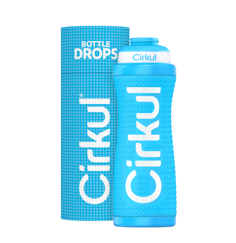 CX: DO NOT USE Limited Edition: 22oz. Blue Grip Stainless Steel Bottle & Sport Lid