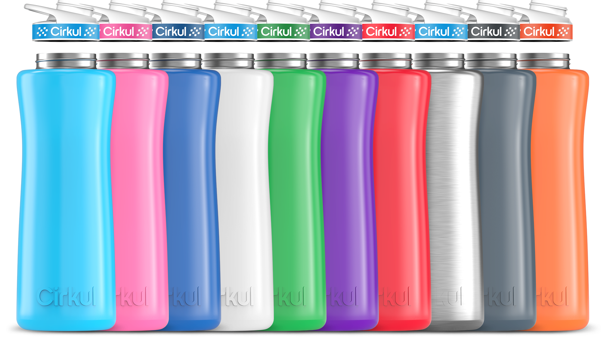 42oz. Stainless Steel Bottle & Comfort Grip Lid