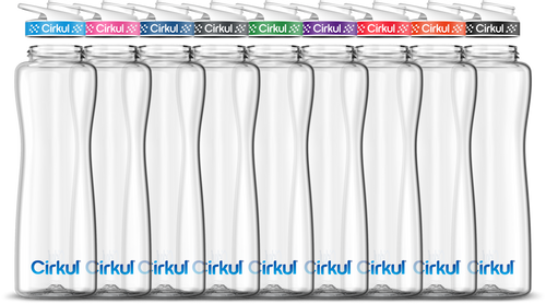 42oz. Plastic Bottle & Comfort Grip Lid